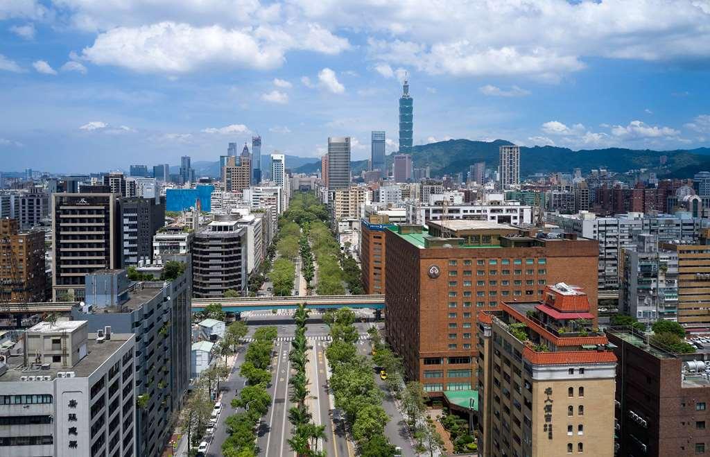 فندق ذا هوارد بلازا تايبي تايبيه المظهر الخارجي الصورة Skyline of Taipei
